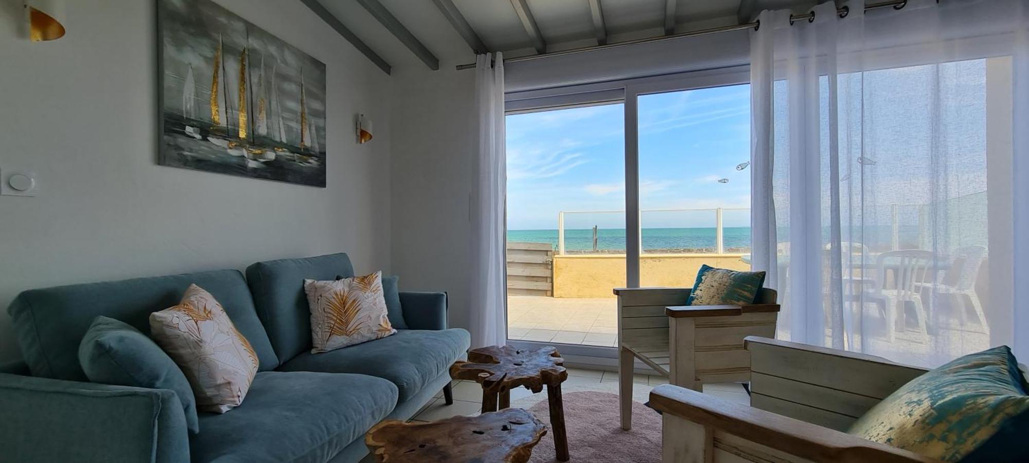 Relais Des Iles Saint Marcouf Villa Bagian luar foto