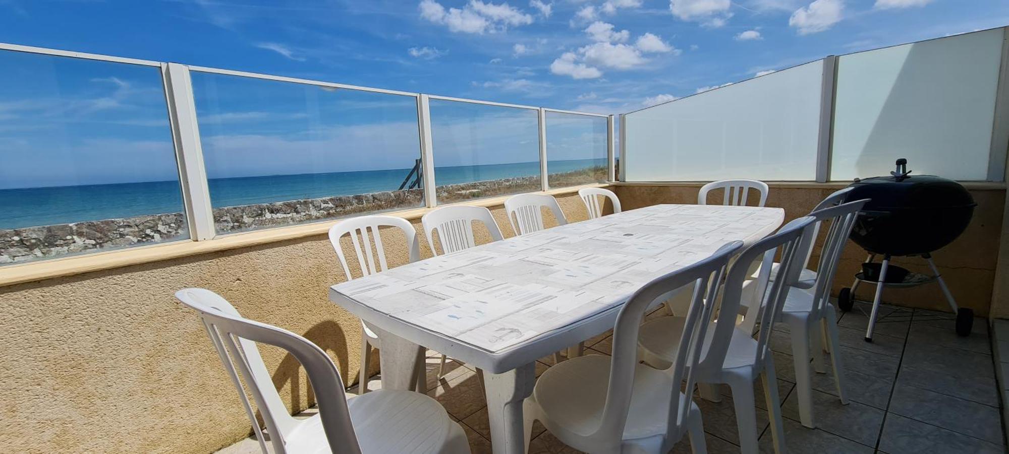 Relais Des Iles Saint Marcouf Villa Bagian luar foto