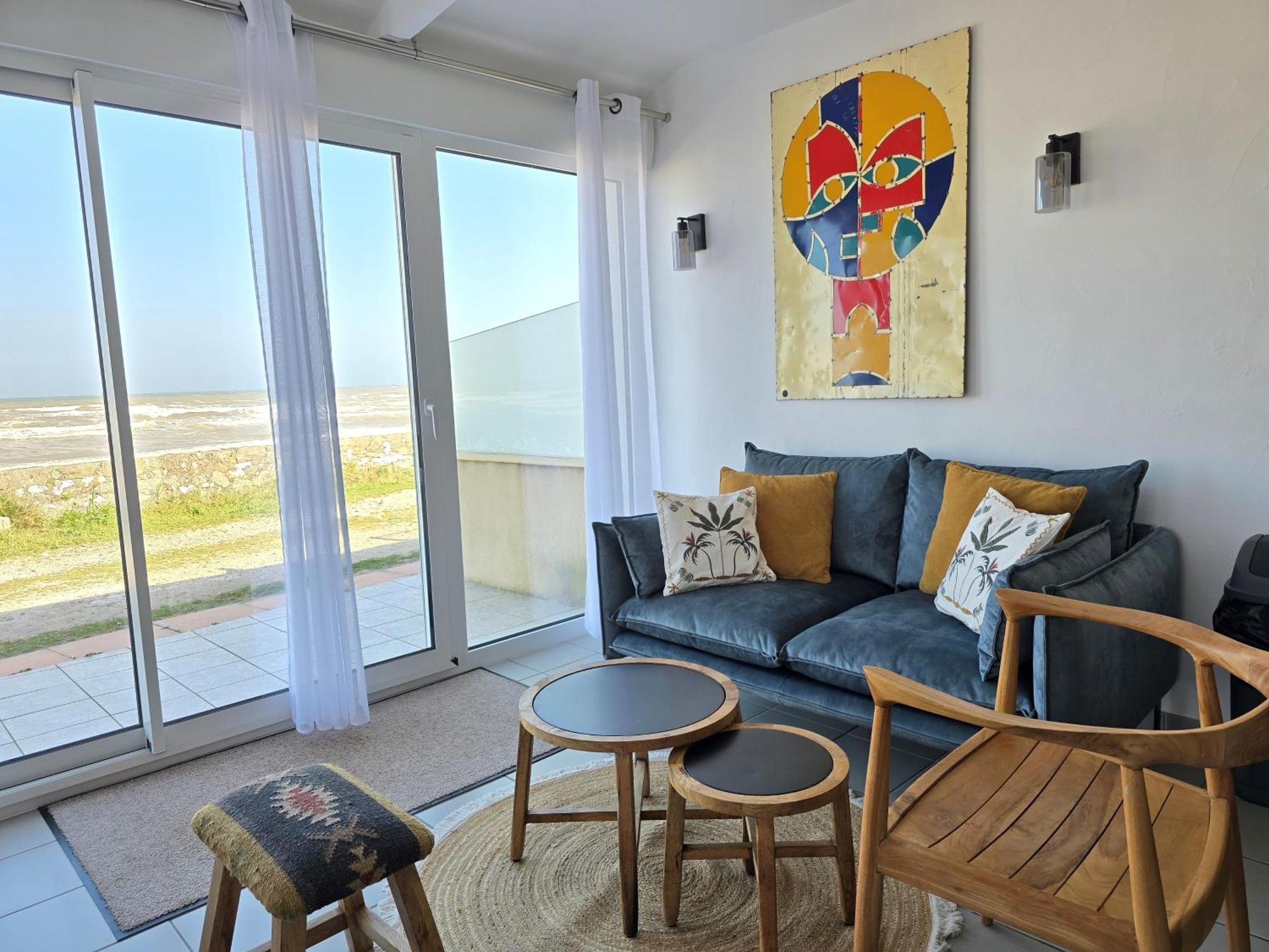 Relais Des Iles Saint Marcouf Villa Bagian luar foto